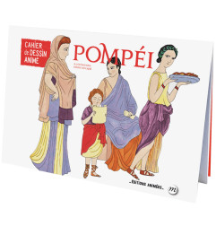 Cahier de dessin à animer Pompéï EDITIONS ANIMEES