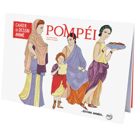 Cahier de dessin à animer Pompéï EDITIONS ANIMEES