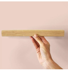 Etagère murale magnétique en bois FERFLEX, 30 cm