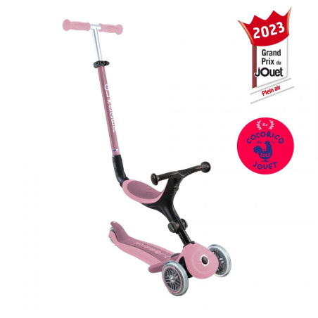 Trottinette évolutive Go Up Active Eco GLOBBER, Rose Framboise