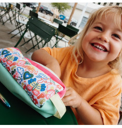 Trousse Happiness HELLO HOSSY, double compartiment