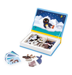 Jeu éducatif Magnéti'Book Animaux Polaires JANOD