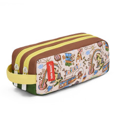 Trousse San Francisco HELLO HOSSY, double compartiment