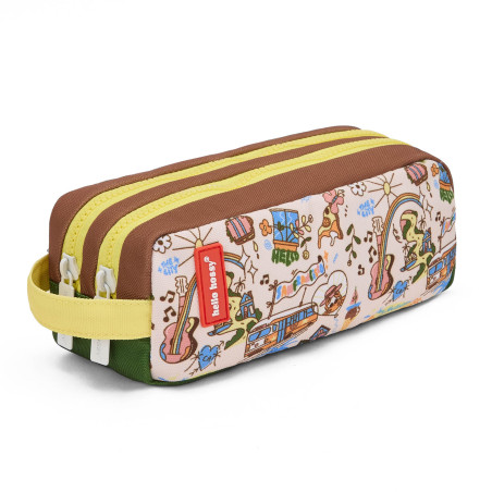 Trousse San Francisco HELLO HOSSY, double compartiment