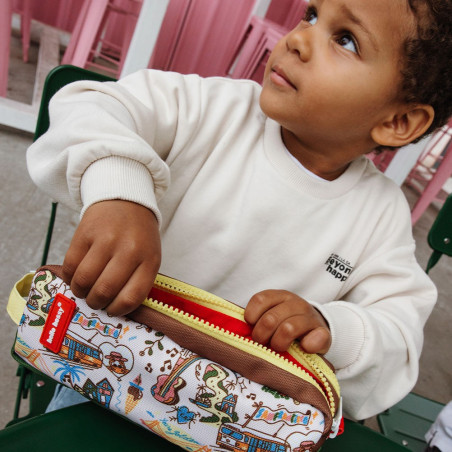 Trousse San Francisco HELLO HOSSY, double compartiment