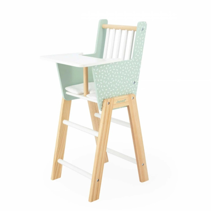 Chaise haute pour poupée JANOD