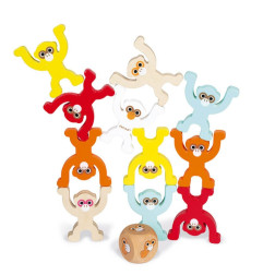 Jeu d'adresse Monkey Pyramid JANOD