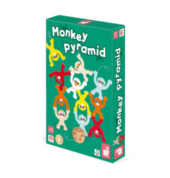 Jeu d'adresse Monkey Pyramid JANOD
