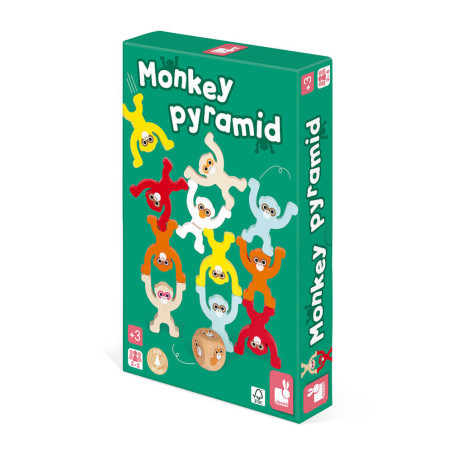 Jeu d'adresse Monkey Pyramid JANOD