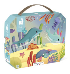 Puzzle frise Les Animaux Marins JANOD, dès 4 ans