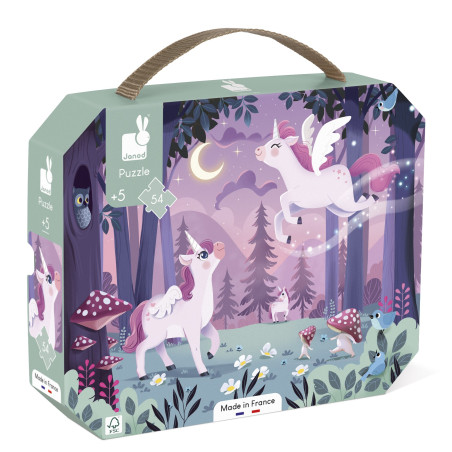 Puzzle Licornes JANOD, dès 5 ans