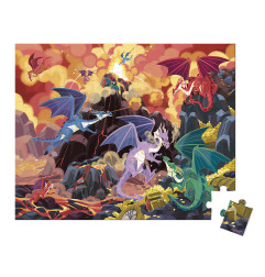 Puzzle Terre de Dragons JANOD, dès 5 ans