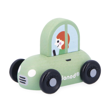 Voiture berline verte Cross Roads JANOD