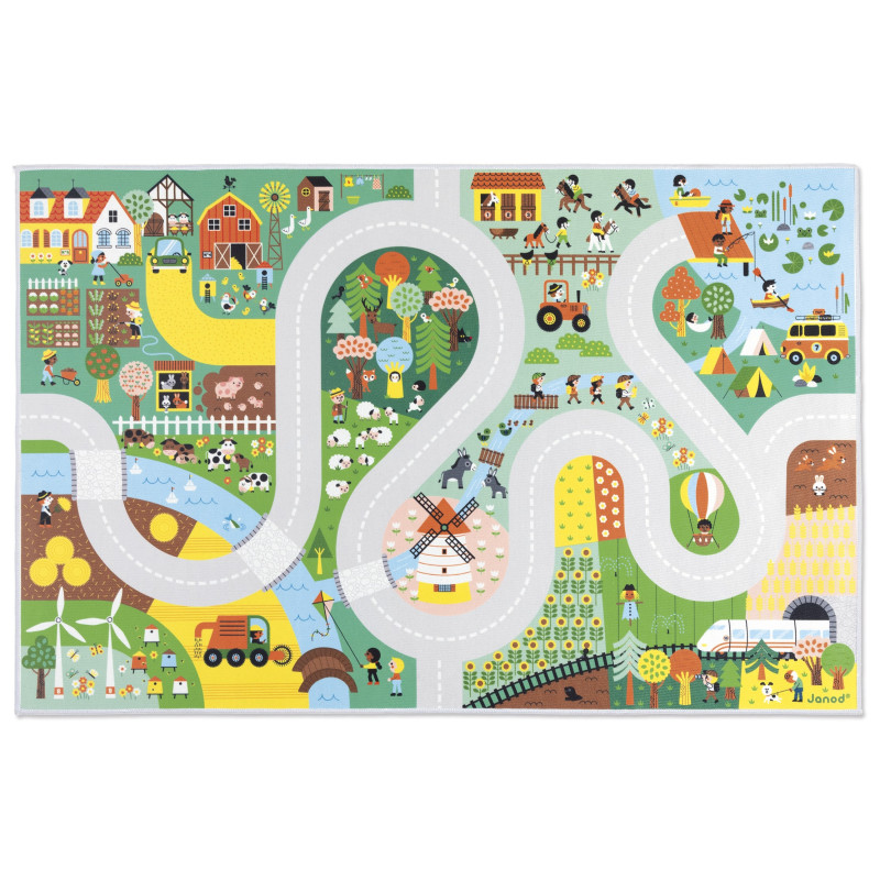 Tapis circuit Campagne Cross Roads JANOD