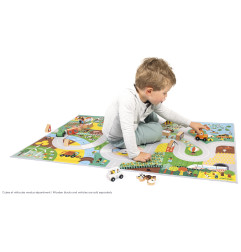 Tapis circuit Campagne Cross Roads JANOD