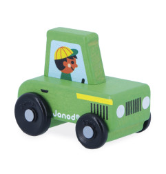 Tracteur vert Cross Roads JANOD