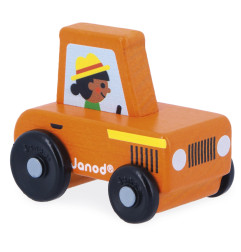Tracteur orange Cross Roads JANOD