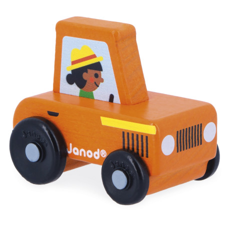 Tracteur orange Cross Roads JANOD