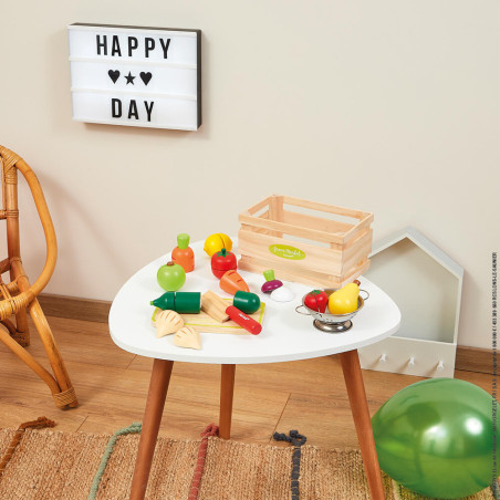 Maxi set de fruits et légumes à découper JANOD