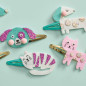 6 barrettes Little Pets à créer JANOD