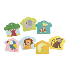 Cartes tactiles Savane JANOD