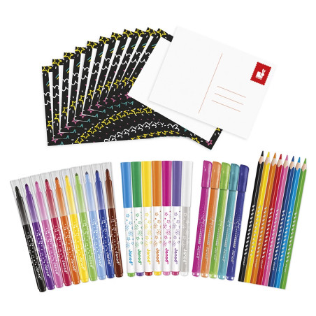 Coffret de coloriage JANOD