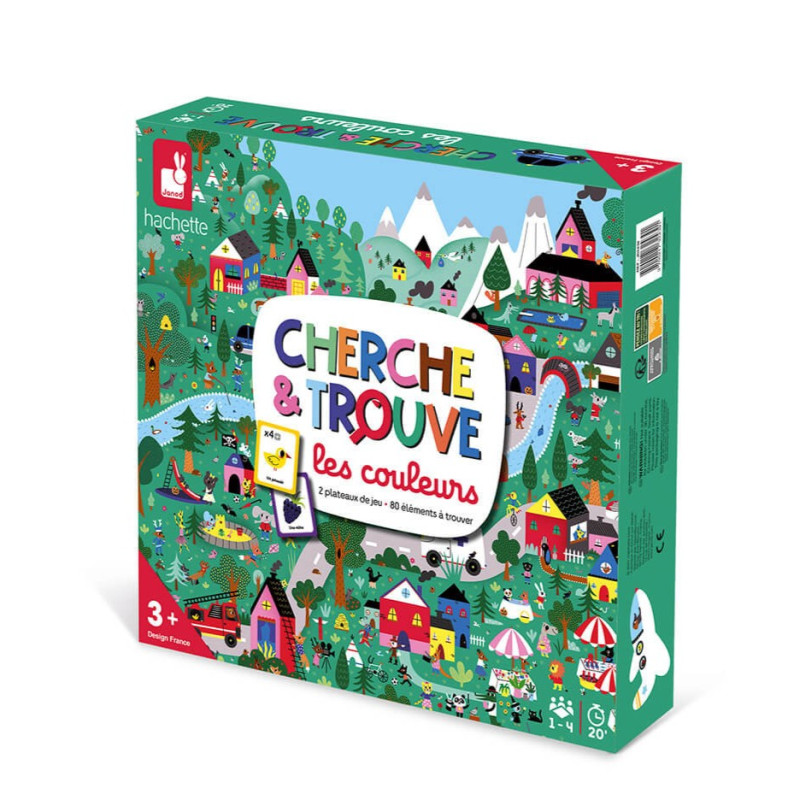 Cherche et Trouve Les Couleurs JANOD