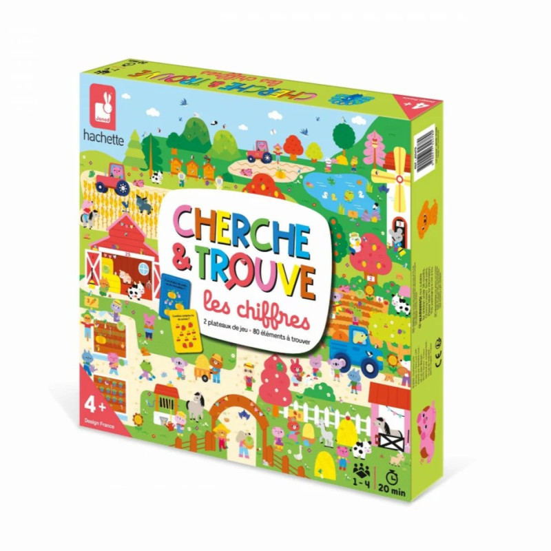 Cherche et Trouve Les Chiffres JANOD