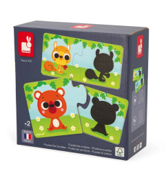 Puzzles Les Animaux et leurs Ombres JANOD