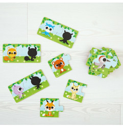 Puzzles Les Animaux et leurs Ombres JANOD