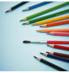 Crayons aquarellables x 12 JANOD