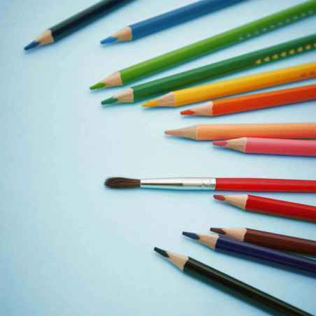 Crayons aquarellables x 12 JANOD