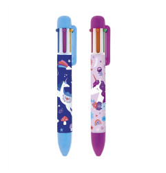 Stylo 6 couleurs Dreamland JANOD