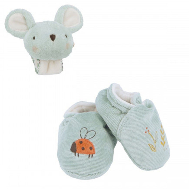 Coffret bracelet et chaussons sonores KALOO, Souris