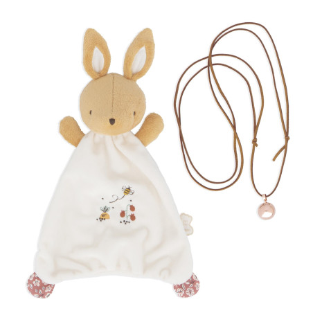 Coffret bola de grossesse et doudou Lapin KALOO
