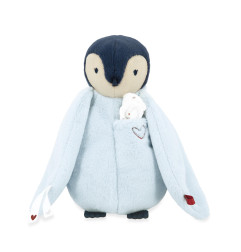 Peluche à bisous Manchot Bleu KALOO