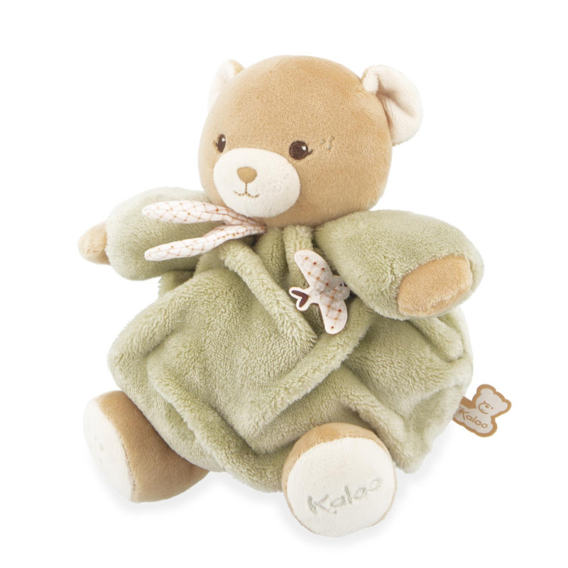 Peluche Ours Patapouf KALOO, Vert