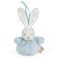 Peluche Lapin Pompon KALOO, 10 cm