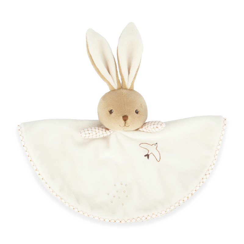Doudou Lapin Rond KALOO, Crème