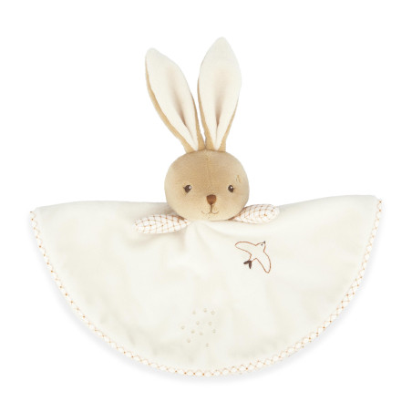 Doudou Lapin Rond KALOO, Crème
