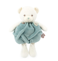 Doudou Bulle d'Amour Ours Vert KALOO, 30 cm