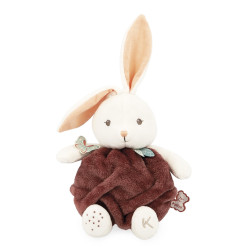 Doudou Bulle d'Amour Lapin Canelle KALOO, 23 cm