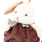 Doudou Bulle d'Amour Lapin Canelle KALOO, 23 cm