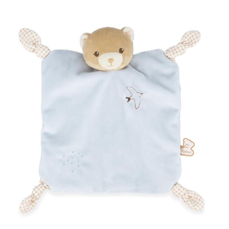 Doudou plat Ours Bleu KALOO