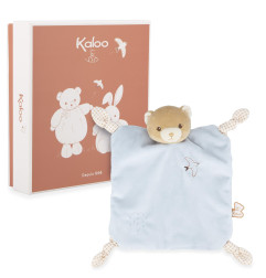 Doudou plat Ours Bleu KALOO