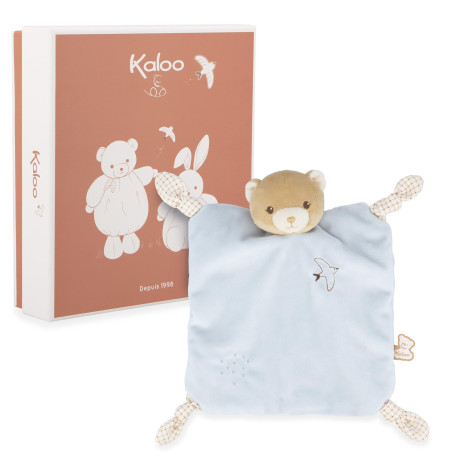 Doudou plat Ours Bleu KALOO