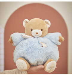 Peluche Patapouf Ours Bleu KALOO, 25 cm