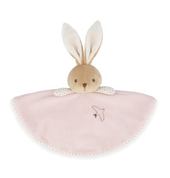 Doudou plat Lapin Rose KALOO
