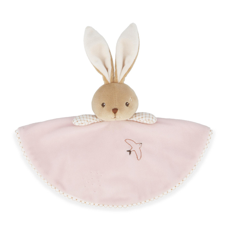 Doudou plat Lapin Rose KALOO