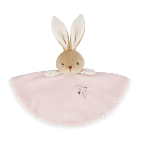 Doudou plat Lapin Rose KALOO